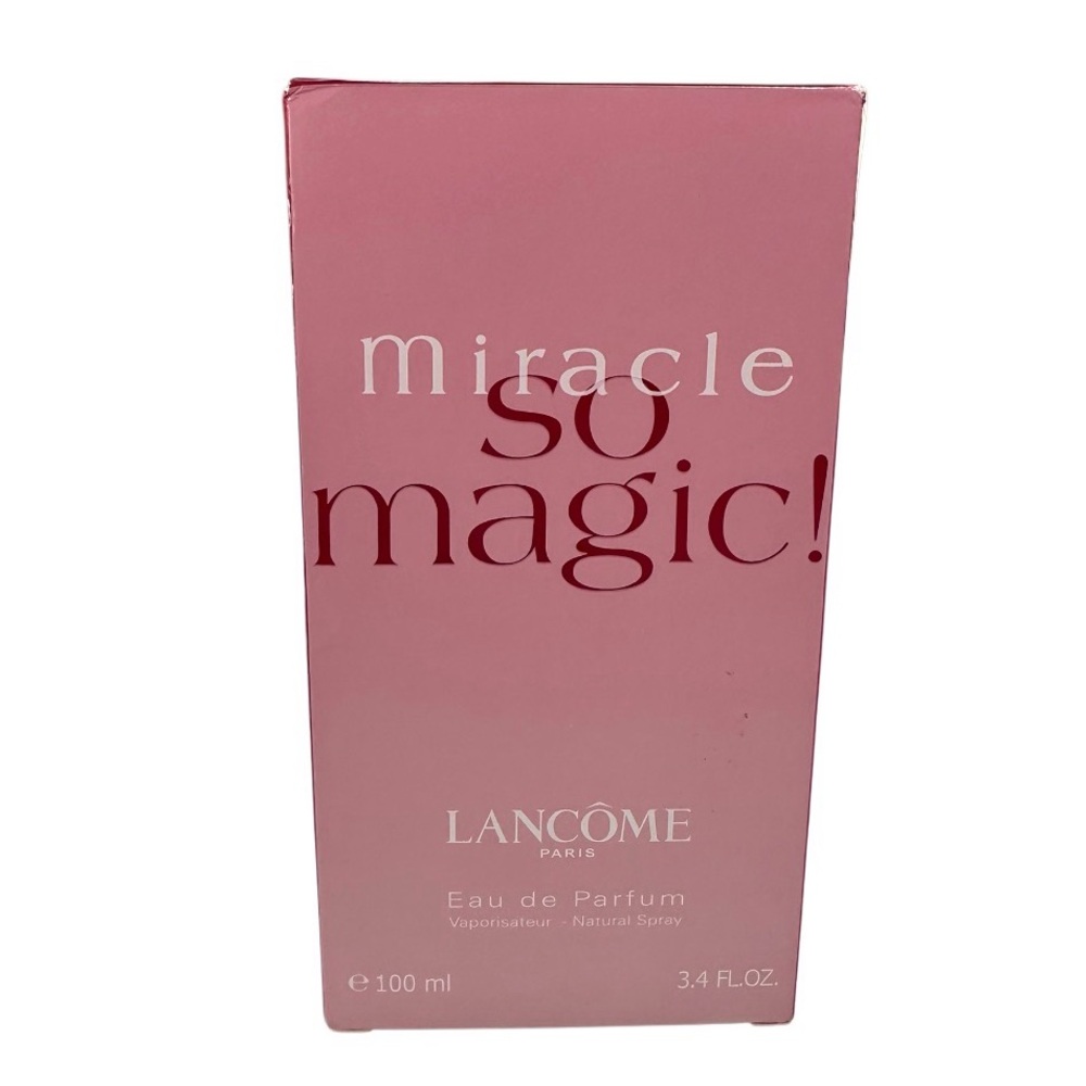 LANCOME MIRACLE SO MAGIC Women Perfume
3.4oz/100ml EDP Spray DISCONTINUED